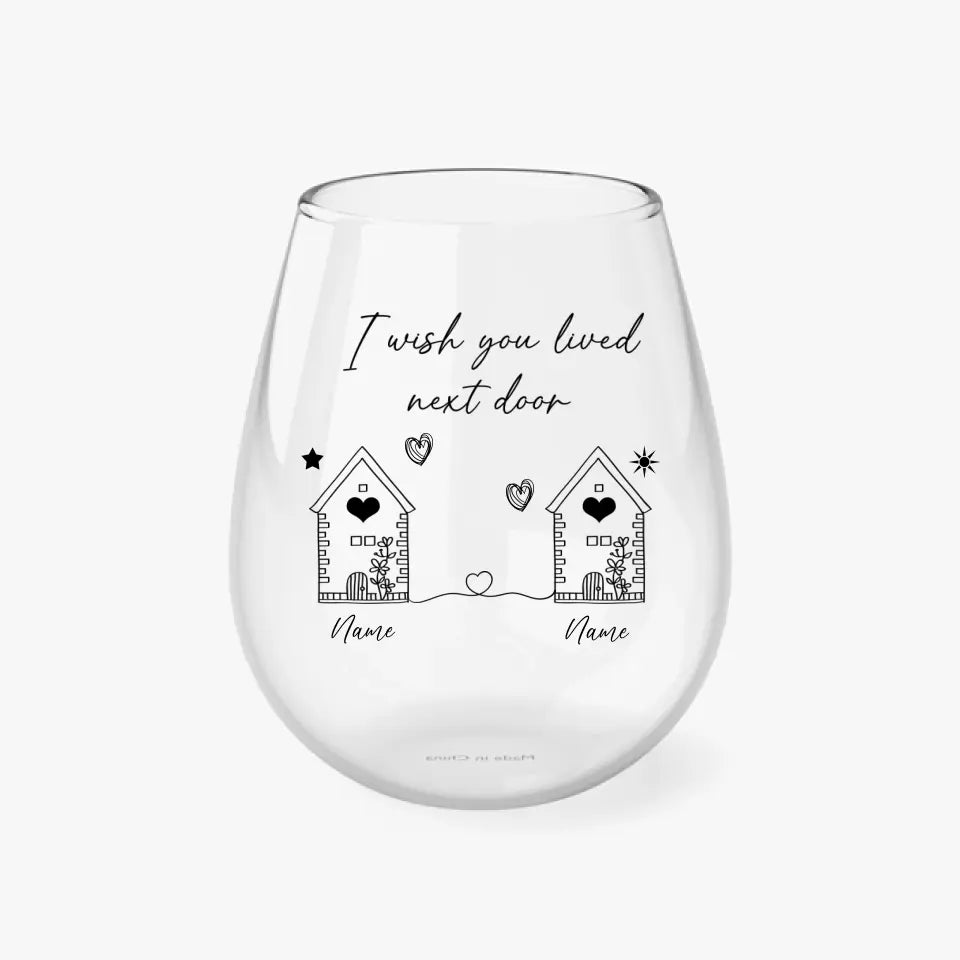 11.75 oz. Stemless White Wine Glass